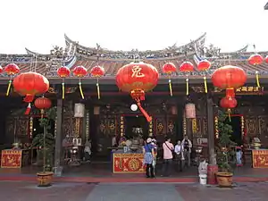 Le temple Cheng Hoon Teng dans le quartier chinois.