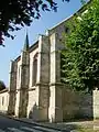 Chapelle latérale sud, vue depuis le sud-est.