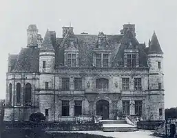Photographie de la façade nord par Gustave Le Gray en 1851.