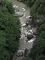 Le Chéran sous le Pont de l'Abîme