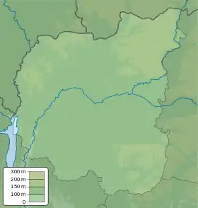 Voir sur la carte topographique de l'oblast de Tchernihiv