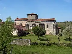 L'église de Cherves.