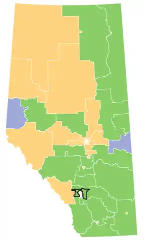 Carte de la circonscription