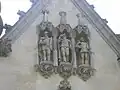 Les trois chevaliers du château de la Reine Blanche.