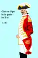 Chevau-léger - l'uniforme de 1787