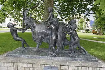 La Première Chevauchée de Bacchus à Vevey.