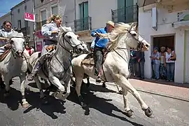 Défilé au galop