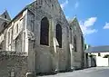 Le chevet de l'église Sainte-Honorine.