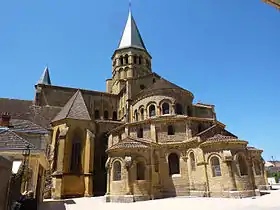 Le chevet de la basilique.