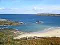 Plage des Chevrets, le chemin des douaniers.