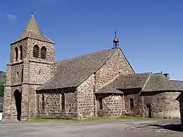 Église Saint-Léger de Cheylade (Cantal)