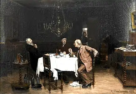 Chez un ami (1882), localisation inconnue.