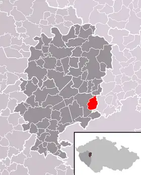 Localisation de Cheznovice