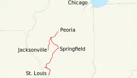 Image illustrative de l’article Chicago, Peoria and St. Louis Railroad