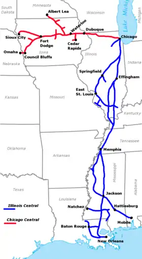 Image illustrative de l’article Illinois Central Railroad