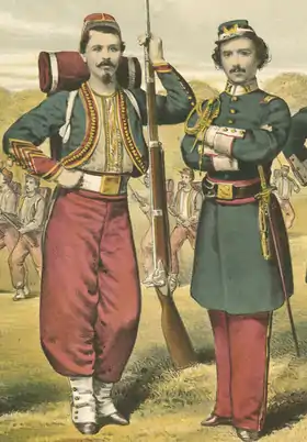 Image illustrative de l’article Cadets zouaves américains