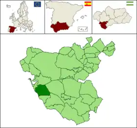 Localisation de Chiclana de la Frontera