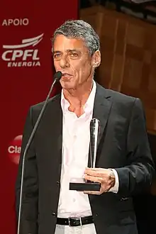 L'auteur-compositeur-interprète brésilien Chico Buarque.