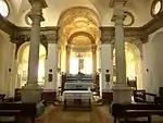 Intérieur de l'église de Santa Maria Nuova à Orciano