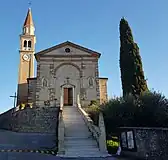 L'église de Colbertaldo.