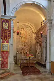 Chapelle absidiale de droite