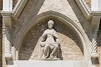 Statue de saint Louis de Toulouse, église Sant'Alvise.