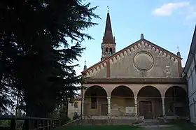 L'église Saint-François de Schio, en Vénétie.