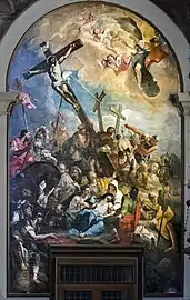 L’Élévation de la Croix par Girolamo Brusaferro.
