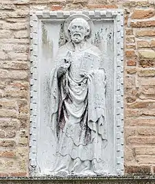 Saint Nicolas Bas-relief du XIIIe siècle