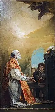 Saint Philippe Neri en prièreÉglise San Polo