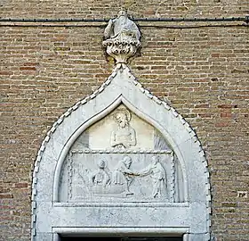 Le tympan gothique du XVe siècle