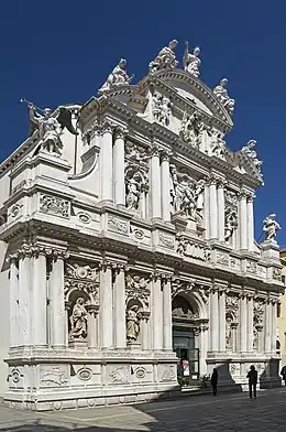 L’église Santa Maria del Giglio, à Venise
