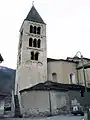 Le clocher de l'église paroissiale Saint-Maurice