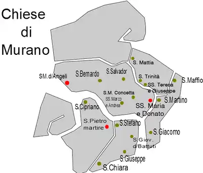 Églises de Murano