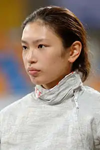 Chika Aoki en 2014.