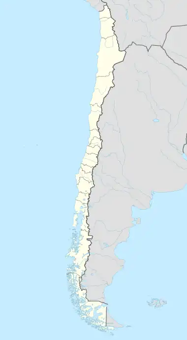 Carte des aéroports du Chili
