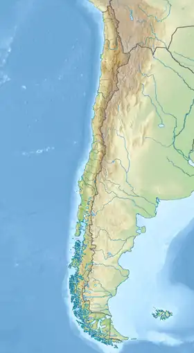 Voir sur la carte topographique du Chili