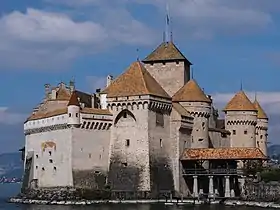 Le château de Chillon.