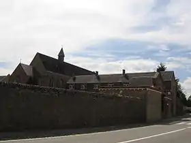 2011 : l'abbaye Notre-Dame-de-la-Paix de Chimay.