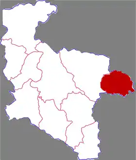 Localisation de Báihé Xiàn