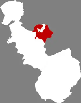 Localisation de Qiānshān Qū