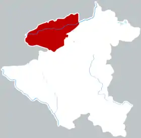 Localisation de Pǔdìng Xiàn