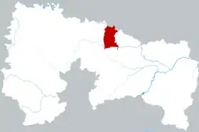 Localisation de Běiguān Qū