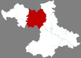 Localisation de Tiánlín Xiàn