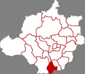 Localisation de Ānguó