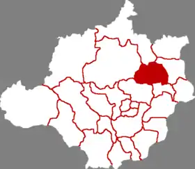 Localisation de Dìngxīng Xiàn
