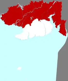 Localisation de Hépǔ Xiàn