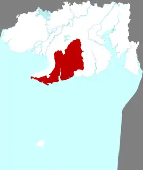 Localisation de Yínhǎi Qū