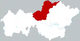 Localisation de Qīxīngguān Qū