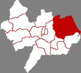 Localisation de Huánghuá